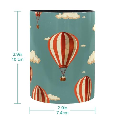 Porte-pinceaux de maquillage montgolfière, cadeau de bureau original - 6