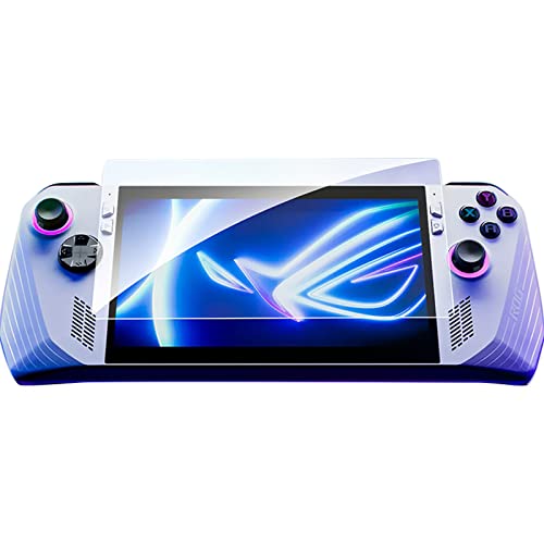 YAYAMIYA フィルム ASUS ROG Ally (2023) フィルム 9H硬度 液晶保護フィルム 強化ガラス 液晶保護シー 自動吸着 飛散防止処理 超薄0.3mm 2.5D 保護フィルム 【2枚入り】 (保護フィルム【2枚入り】)