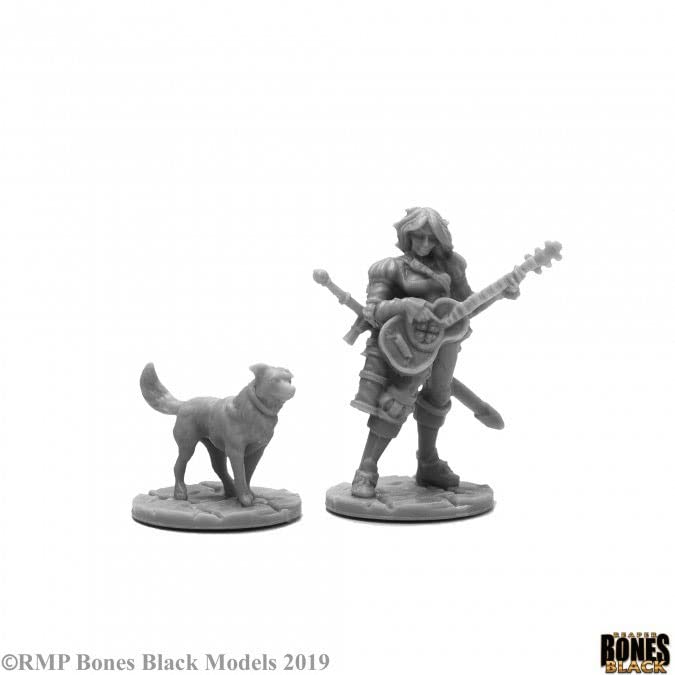 Figurine 4114 Isobael the Bard en résine haute définition à peindre