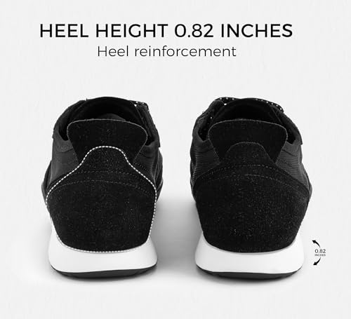 LUCKY STEP Women's Mesh Fashion Sneaker Colorblock Breathable Retro Lace-up Stylish Lifestyle Trendy Casual Walking Shoes4