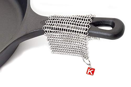 Knapp Made CM Scrubber 6" Cast Iron Cleaner - Image 2