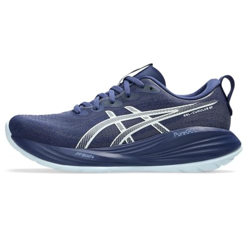 ASICS Gel-Cumulus 27 Damen Laufschuhe Farbe: Dunkelblau/Hellgrau; Größe: EUR 40.5 | US 9 | UK 7 ASICS Gel-Cumulus 27 Damen Laufschuhe Farbe: Dunkelblau/Hellgrau; Größe: EUR 40.5 | US 9 | UK 7