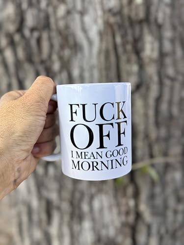 Taza de café humor adulto Ink Trendz 11 oz cerámica miniatura 7