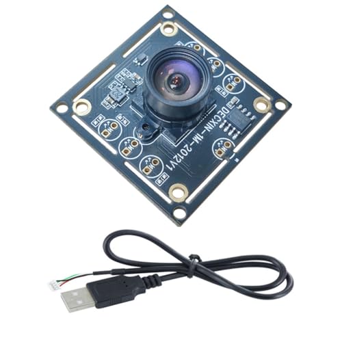 DTOMEGO OV9732 - Módulo de cámara de 1 MP de 100 grados, 1280 x 720, 30 FPS con cable de 3 metros, controlador libre, enfoque manual para proyectos de juego
