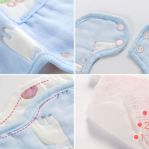 Wolpin-Pack-of-3-Baby-Bibs-Apron-for-Baby-Boy-Girl-Cotton-Waterproof-Apron