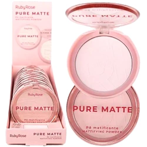 Pó Compacto Matificante Hbm402 Radiant Kiss Ruby Rose