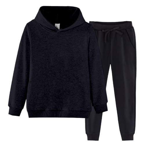 Girls Boys Tracksuit Athletic Sweatsuits Pullover Hoodie Pieces