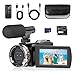 Videocamera 4K 48MP Camcorder per YouTube, 21X Zoom Digitale Videocamere,...