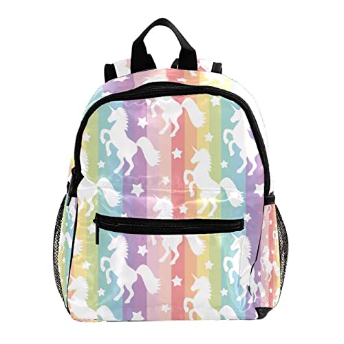Sac à dos garçons filles avec motif étoiles colorées 30,5 cm confortable