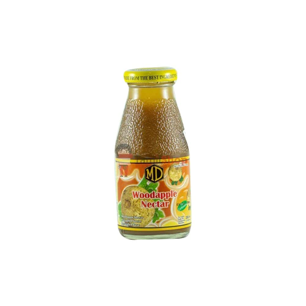 MD Wood Apple Nectar | 200ML | Gluten Free | No Added Sugar | Refreshing |  Pure and Raw Nectar |Sri Lankan Origin