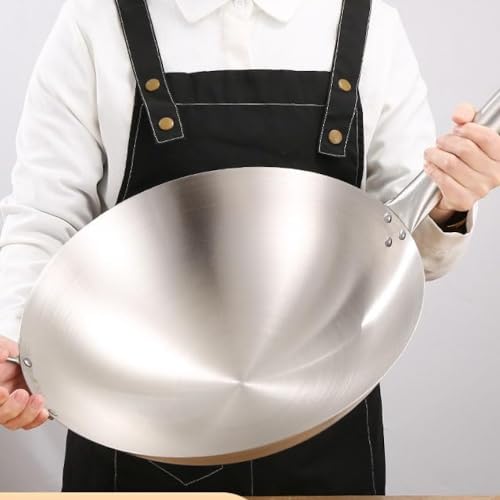 Wok de hierro sin recubrimiento 32 cm miniatura 5