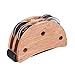 Heysland Burlywood Elliptical Box Drum Cajon Companion Accessory Foot Jingle Tambourine for Hand Percussion Instruments