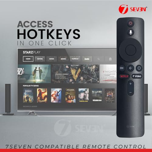 7SEVEN® Compatible with Mi Tv Remote Control Original XMRM-00A Model Bluetooth Voice Command Xiaomi Redmi Smart Android 32 43 55 65 Inch Television - Pairing Must 3 416zGtn++nL