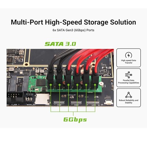 Tarjeta M a 6 SATA3.0 para solucionar la falta de espacio en PC 6