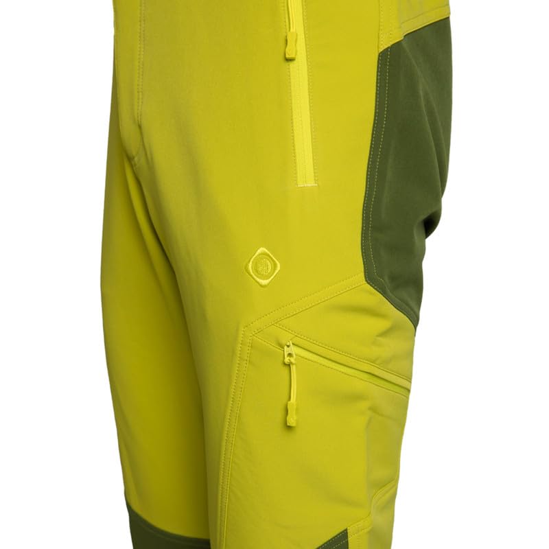 Izas Baltic M FW V2 Pantalón Técnico de Hombre para Senderismo y Trekking con Tejido Mount-Stretch Repelente al Agua, Transpirable y Elástico, Ajuste Ergonómico y Bolsillos con Cremallera