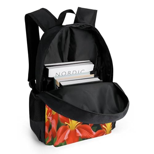Mochila deportiva ligera unisex casual para senderismo y viaje miniatura 5
