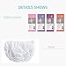 [7Pcs] Ropa Interior desechable algodón de Doble Capa para Ropa Interior para...