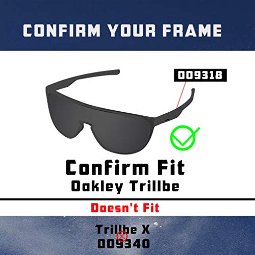 Image of Trillbe Lenses Replacement for Oakley Sunglass OO9318 Polarized