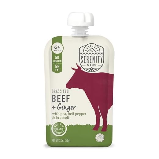 Organic Baby Food Meat Puree Pack