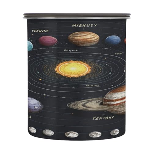 Contenedor para café sistema solar 500 ml acero inoxidable
