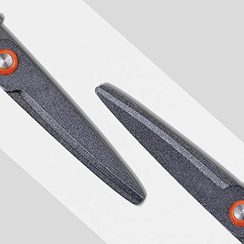 Tijeras de oficina, tijeras for manualidades, tijeras con hojas afiladas y mango de agarre suave, tijeras multiusos, aptas for uso familiar, en la oficina y en la escuela, tijeras de 17 cm