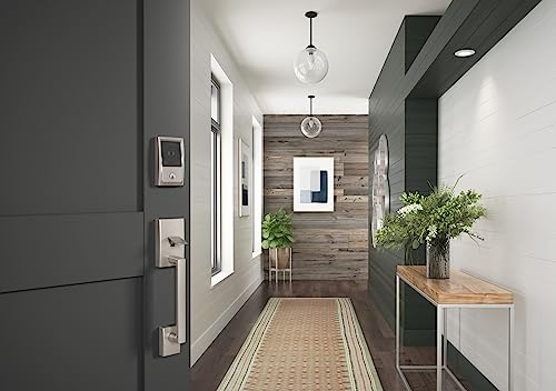 Schlage BE499WB-CEN Encode Plus Century Touchscreen Electronic Deadbolt with WiFi - Black Stainless - Thumbnail 3