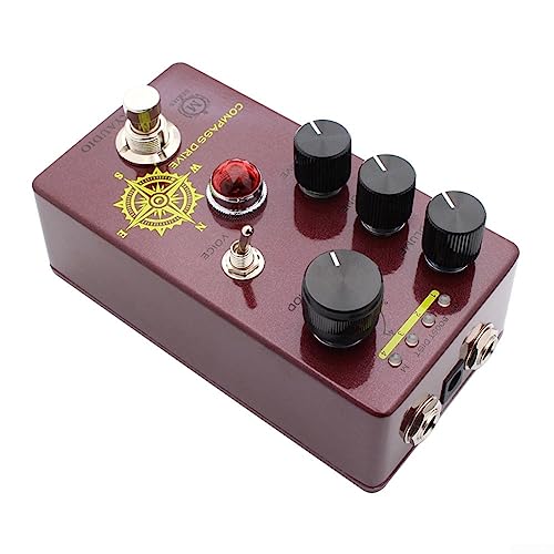 ARMYJY Pédale d’effets de Guitare, Booster de Distorsion Overdrive 4 Bouton de sélection de Mode Accessoires de Guitare - Les Beatles, Paul McCartney, John Lennon, RIngo Starr, George Harrison ARMYJY Pédale d'effets de Guitare, Booster de Distorsion Overdrive 4 Bouton de sélection de Mode Accessoires de Guitare