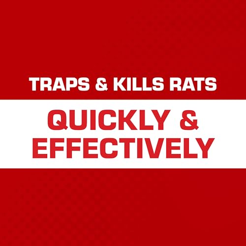 Image of Tomcat Secure-Kill Rat Trap, 2 Traps | Features Aggressive Secure Catch Design to Trap and Kill Rats