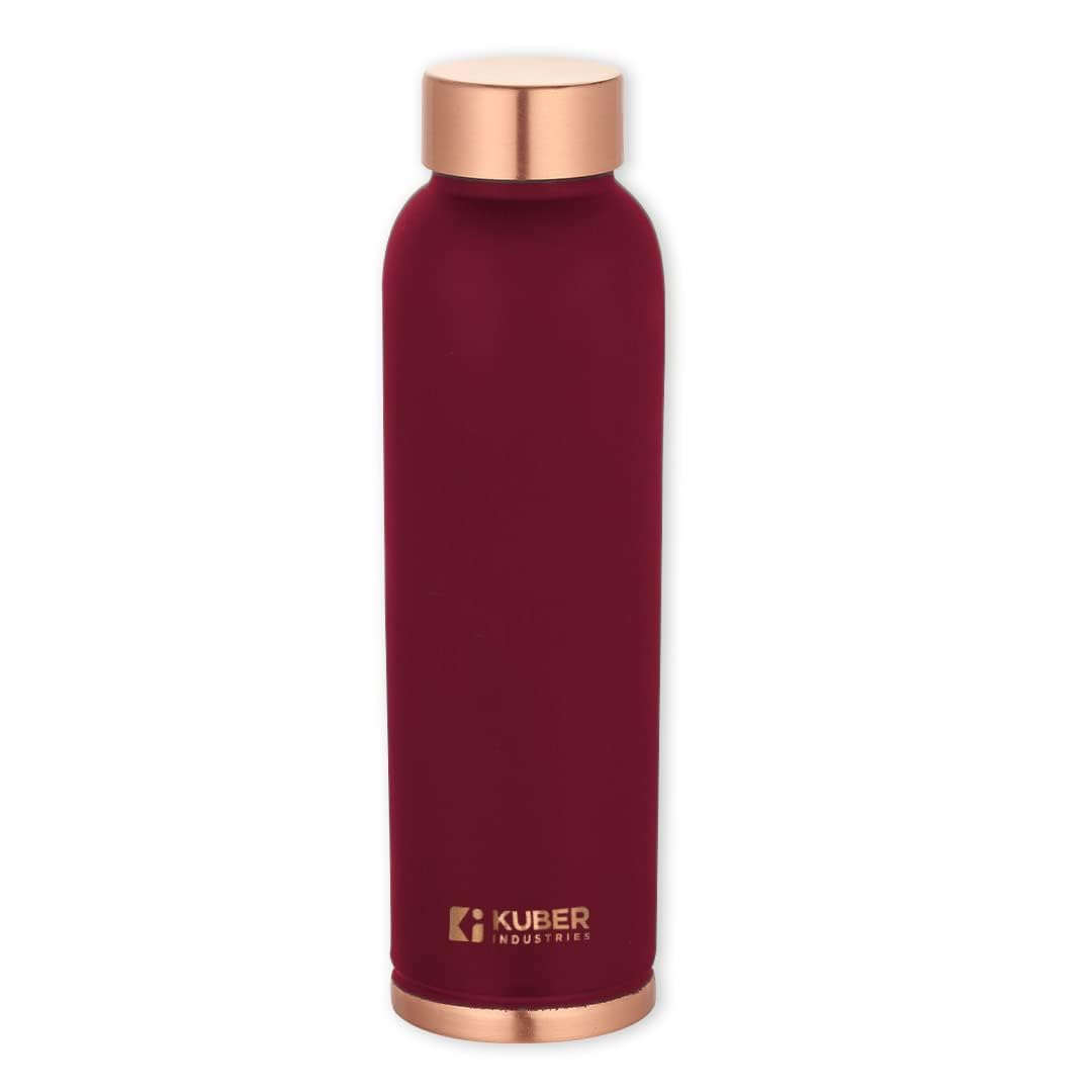 Amazon.com: Kuber Industries Copper Water Bottle | BPA Free, Non