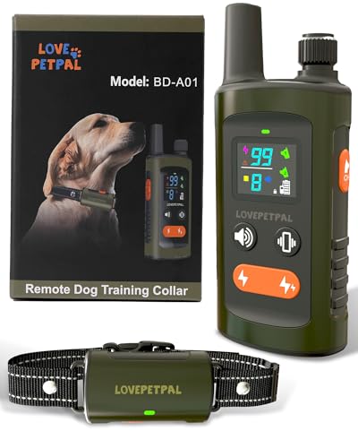 Dog Training Collar with Remote Control, 3500FT Dog Shock Collar