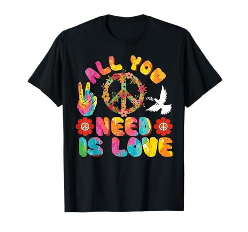 Tye Dye Peace Zeichen Damen 70er Jahre Tie Dye Hippie Peace Zeichen T-Shirt Tye Dye Peace Zeichen Damen 70er Jahre Tie Dye Hippie Peace Zeichen T-Shirt