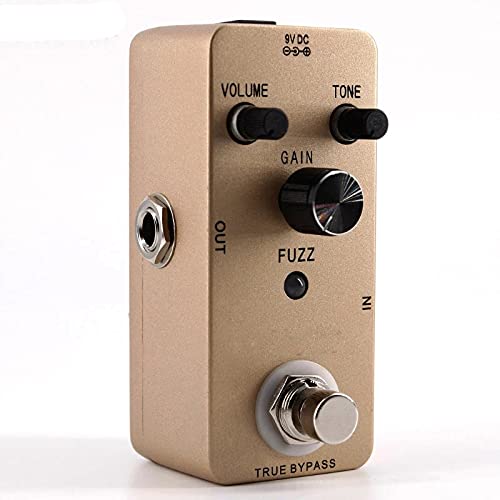 MKYSB Vintage Fuzz Guitare Effet Pédale Alliage de zinc Shell True Bypass Accessoires de guitare Fuzz Effect - Les Beatles, Paul McCartney, John Lennon, RIngo Starr, George Harrison MKYSB Vintage Fuzz Guitare Effet Pédale Alliage de zinc Shell True Bypass Accessoires de guitare Fuzz Effect – Image 3