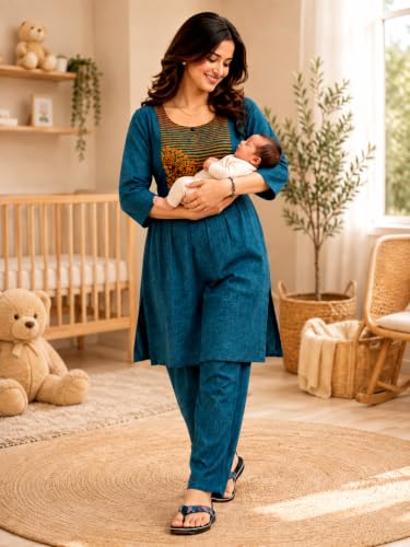 Image of RITIJYA Cotton Cord Set for Women