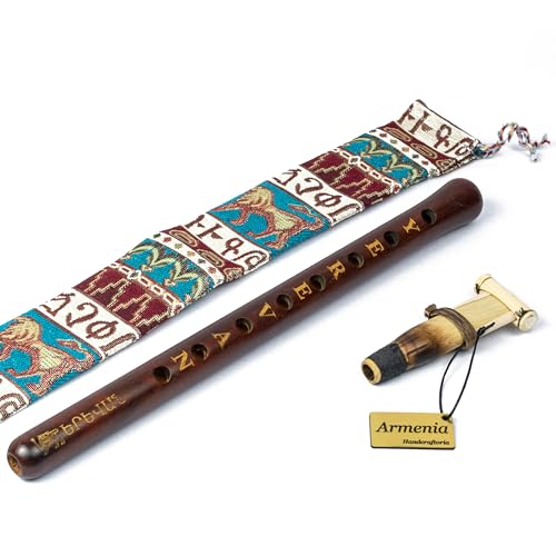 Armenian Duduk SPECIAL EDITION - YEREVAN birthday - handmade from ARMENIA with Playing Instruction...