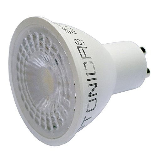 Faretto gu10 led 7 watt luce bianco caldo warm