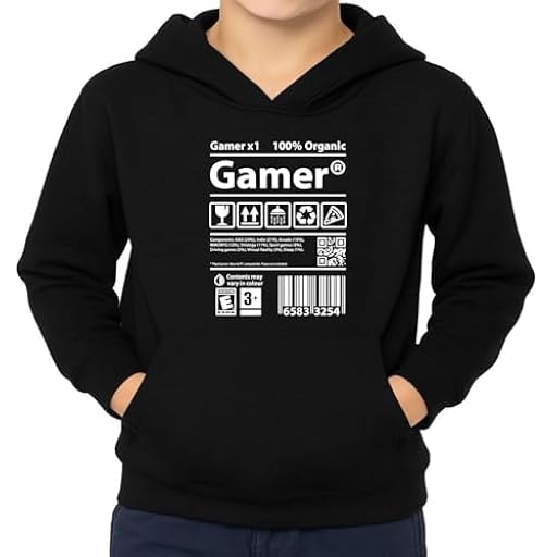 the Fan Tee Sudadera Infantil con Capucha de Niño Niña Videojuegos Gamer Modo Gamer Activado 103 13 años | Ya disponible en tu tienda friki favorita! En mundofriki.es!