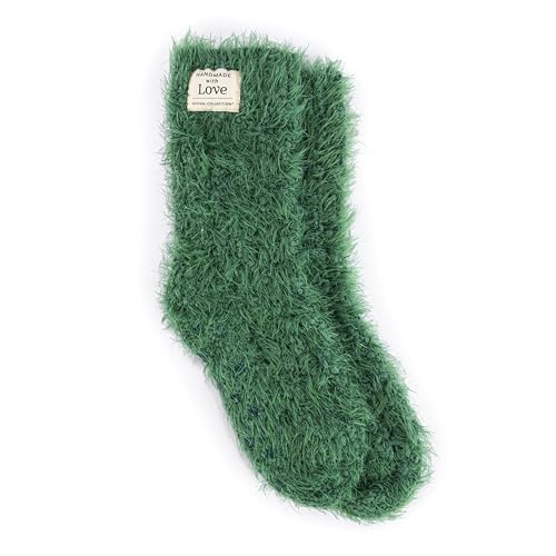 DEMDACO Fuzzy Women's One Size Polyester Blend Crew Style Gift Boxed Giving Socks