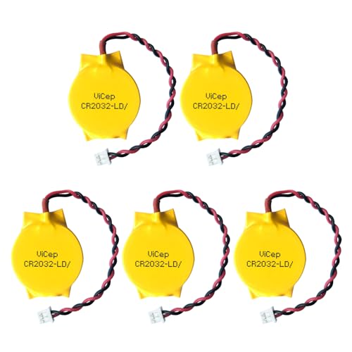 ViCep Batería de Repuesto para computadora (Paquete de 5) CMOS