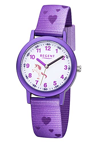 Relojes de Cuarzo analógico para niñas REGENT con lectura clara y diseño cómodo