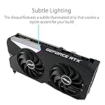 ASUS-Dual-NVIDIA-GeForce-RTX-3060-Ti-V2-OC-Edition-Gaming-Graphics-Card-PCIe-40-8GB-GDDR6-Memory-LHR-HDMI-21-DisplayPort-14a-Axial-tech-Fan-Design-Dual-BIOS-Protective-Backplate