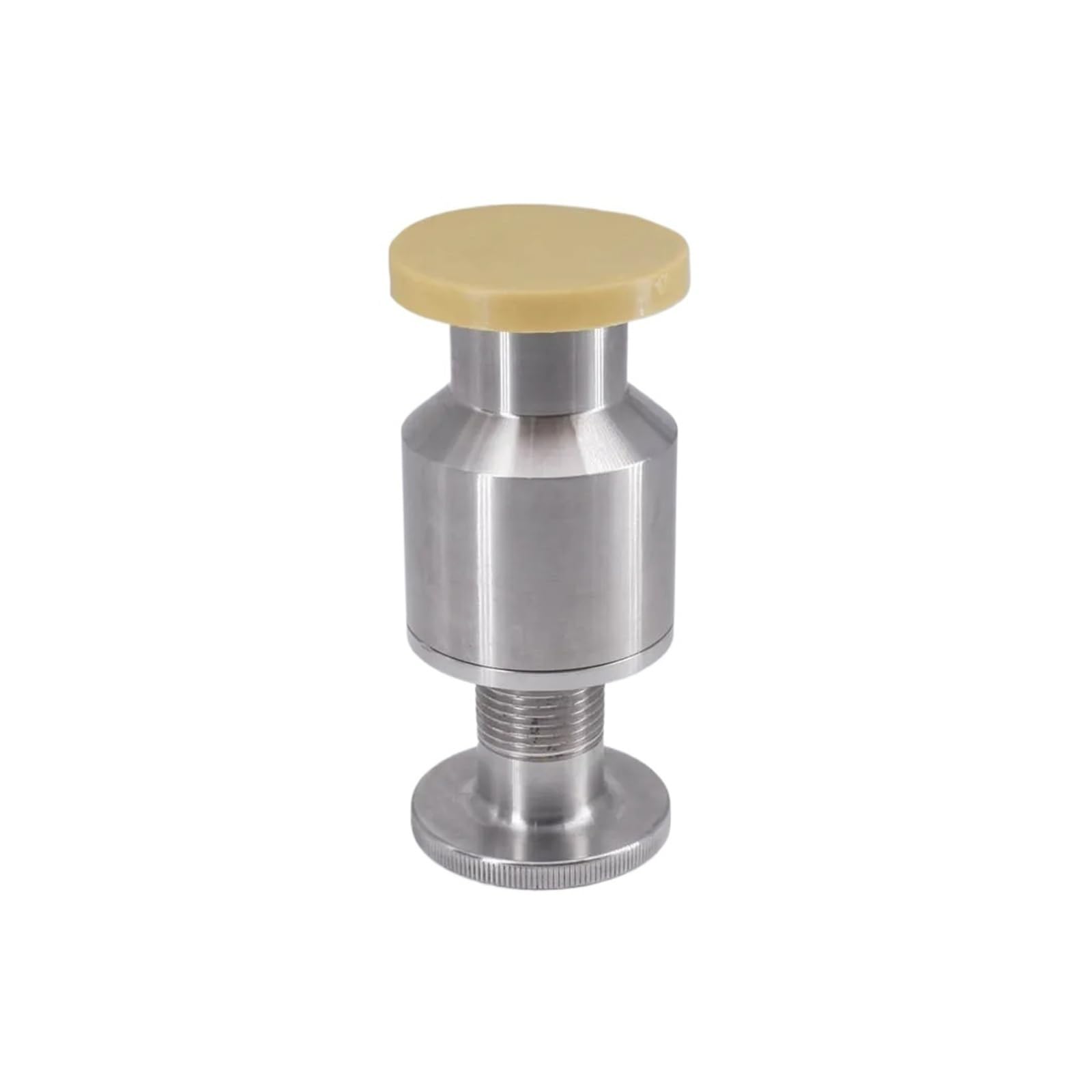 KOSBO Válvula de Seguridad de Alivio de presión Ajustable, Abrazadera Triple de 1,5", 0,5-5 Bar, Acero Inoxidable Sus 304 Sanitario for elaboración de Cerveza.