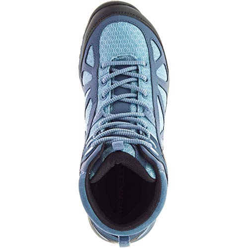 Merrell Merrell Women's Siren Sport Q2 Mid Waterproof Boot, blue, 5 Medium US
