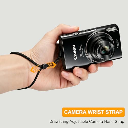 Funda para cámara digital Canon PowerShot ELPH 360 negra miniatura 4