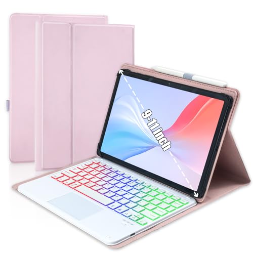 Mepadkey Universal Touchpad Keyboard Case For 9.7,10.1,10.2 Inch,10.5 Inch,10.9 Inch,11 Inch Tablet cover
