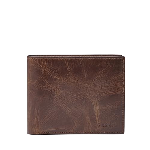 Fossil Men's Derrick Bifold Coin Pocket Wallet