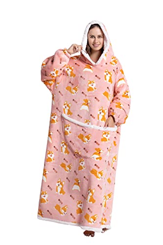 LATH.PIN Felpa Coperta con Cappuccio Unisex