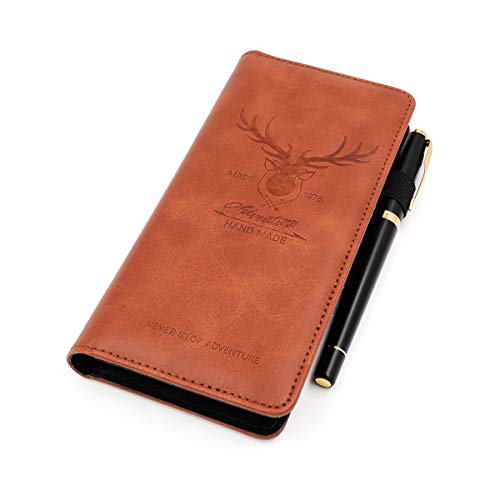 Checkbook Cover for Men & Women RFID Leather Check Book Holder Wallet4