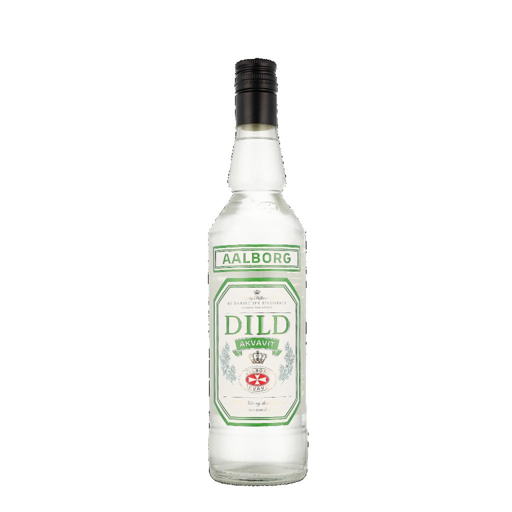 Danish Aalborg Dild Aquavit, 70 cl
