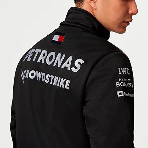 MERCEDES AMG PETRONAS Formula One Team - 2023 Team Softshelljacke - Schwarz - Männer - Größe: XL