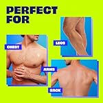 Nair Men Hair Remover Body Cream, Quick and Easy Body Hair Removal Cream for Men, Aloe and Lanolin, Dermatologist Tested, 12 Oz - Image 3